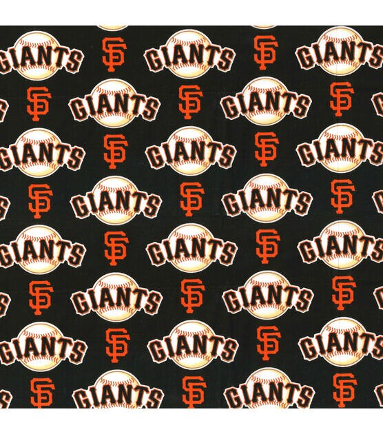 Fabric Traditions San Francisco Giants Cotton Fabric Logo, , hi-res, image 2