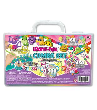 Rainbow Loom 12 x 5 Rubber Band Crafting Kit 640pc