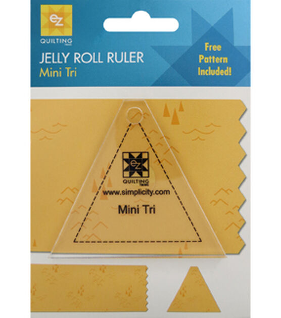 Ez Quilting Mini Triangle Jelly Roll Ruler