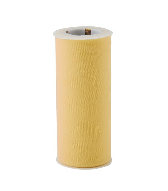 Matte Tulle Spool 6''x25 yds Sunshine, , hi-res, image 2