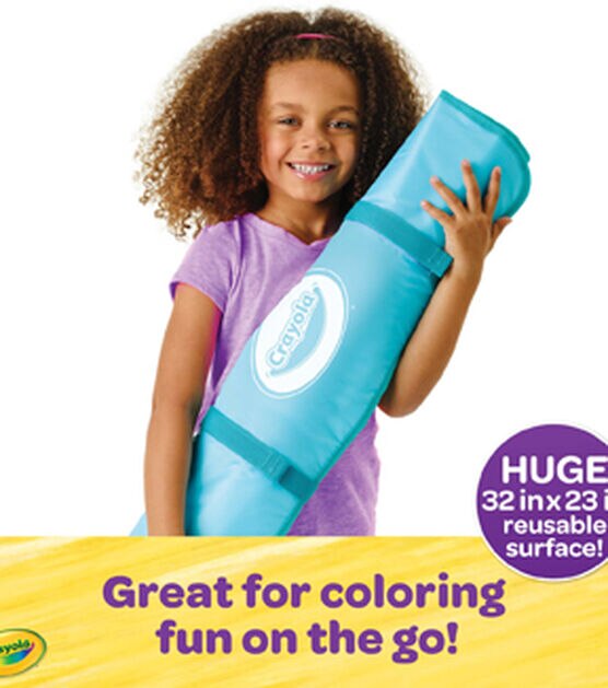 Crayola 32" x 23" Young Kids Color N Erase Reusable Mat Kit 8ct, , hi-res, image 8