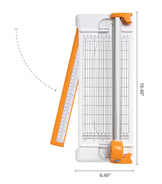 Rotary Paper Trimmer (8-Inch Cutting Length, Includes 3 Blade) Portable Paper  Trimmers with Side Ruler