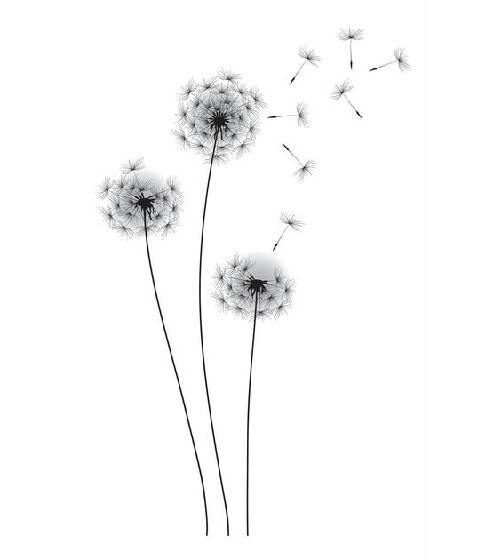 RoomMates Wall Decals Whimsical Dandelion, , hi-res, image 2