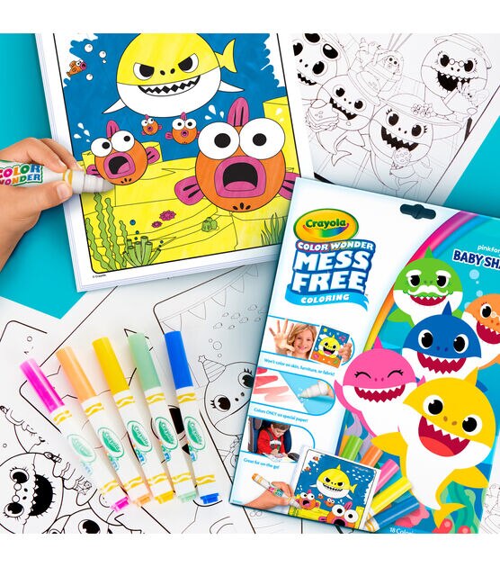 Crayola Color Wonder Mess Free Nursery Rhymes Coloring Pages & Markers