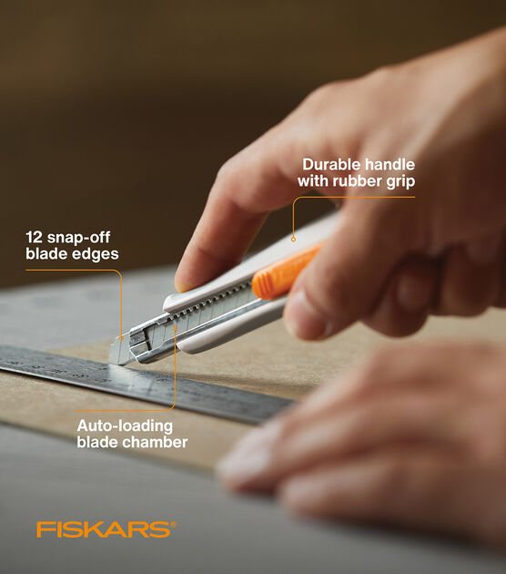 Fiskars DIY Snap off Utility Knife, , hi-res, image 3
