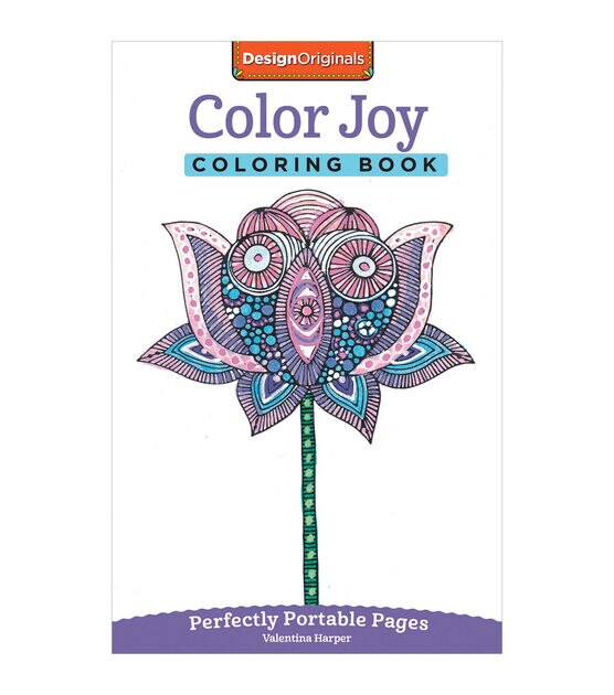Adult Coloring Book Design Originals Color Joy
