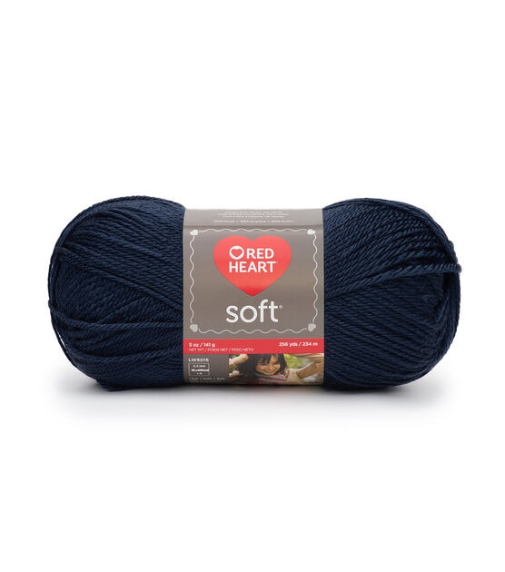Red Heart Soft Worsted Acrylic Yarn, , hi-res, image 1