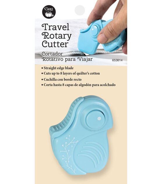 Dritz Travel Rotary Cutter With Safety Lock