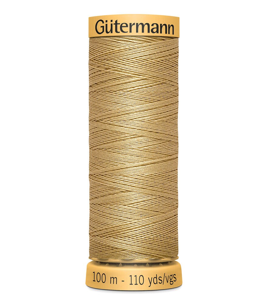 Gutermann Natural Cotton Thread 110 Yards, 2620 Sahara, swatch