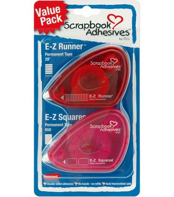 E Z Runner Adhesive Duo Pack
