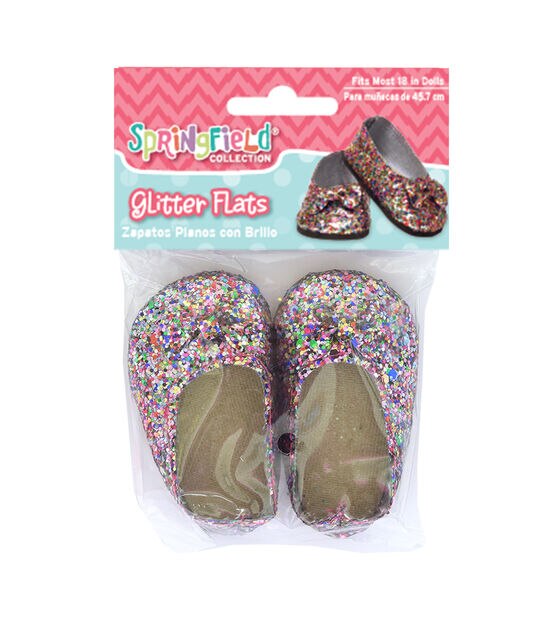 Springfield Boutique Collection Glitter Flats Multicolor, , hi-res, image 2
