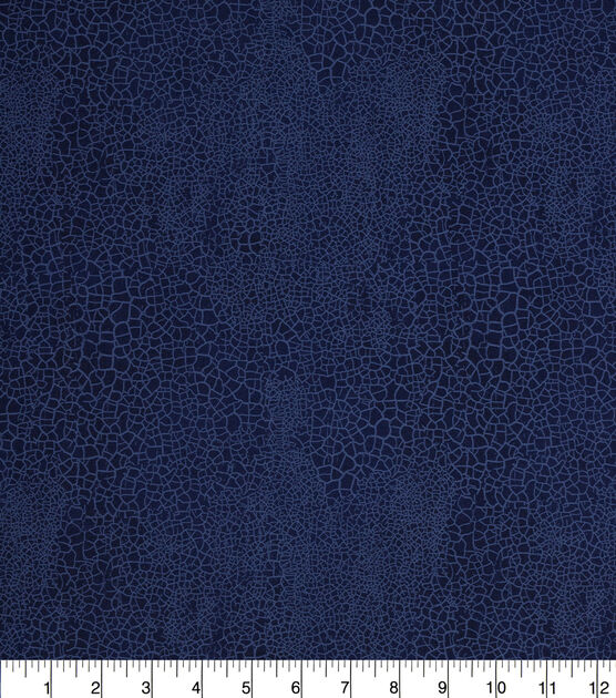 Navy Snake Blender Quilt Cotton Fabric by Keepsake Calico, , hi-res, image 2