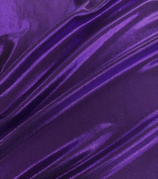 Performance Mystique Fabric Eggplant