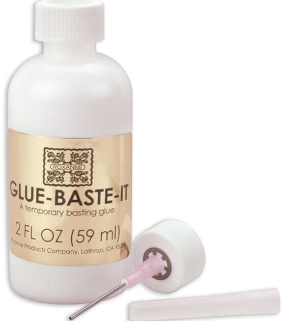 Roxanne - Glue Baste It - 1.5 oz EZ-Squeezie Bottle - 091955700671 Quilting  Notions