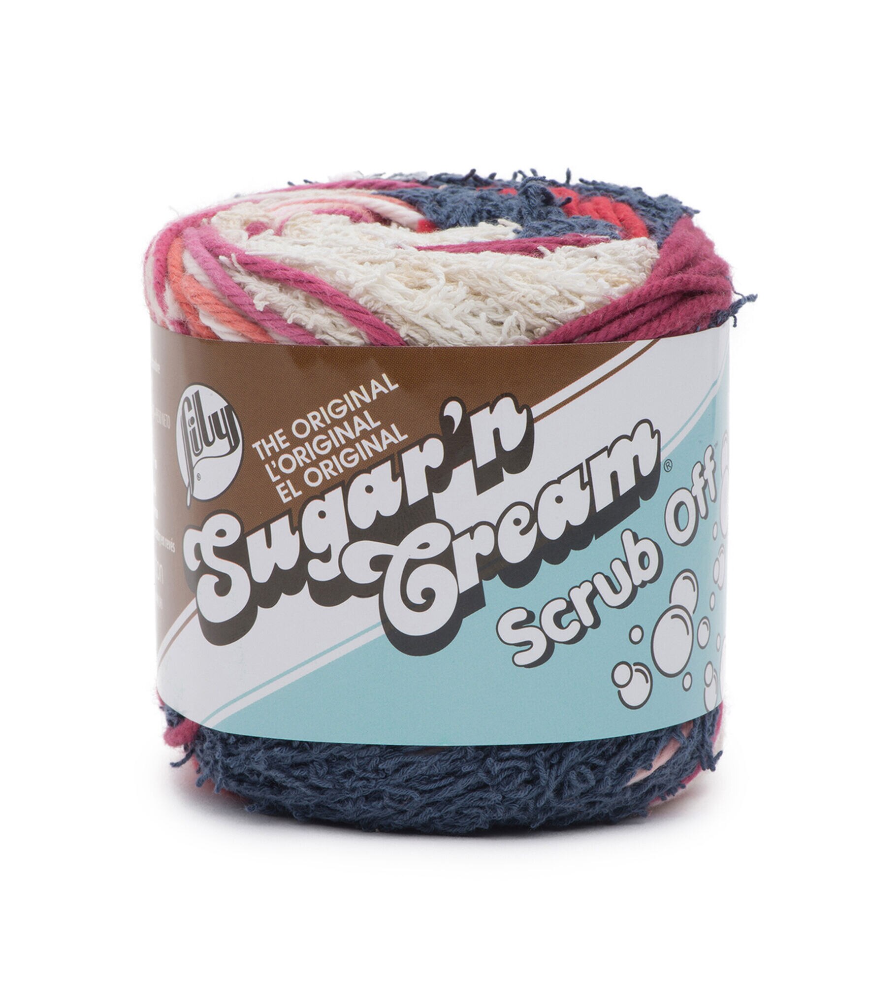 Lily Sugar'n Cream Scrub Off 106yds Worsted Cotton Yarn, Beach House, hi-res