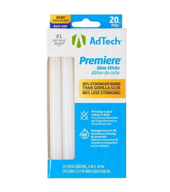 AdTech 20ct Premiere Full Size Glue Sticks