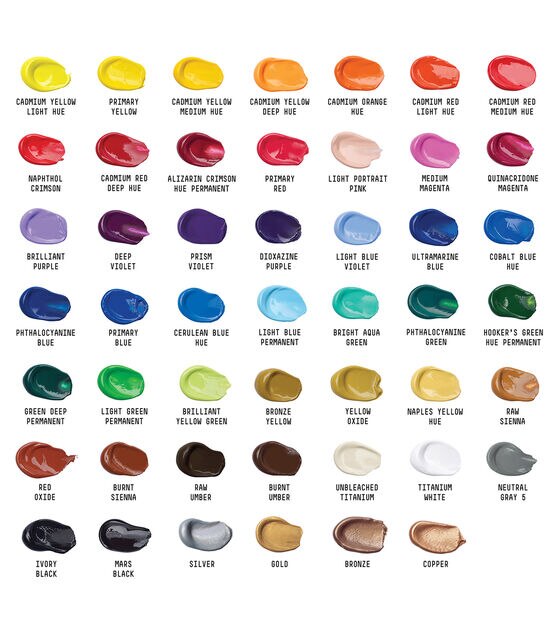 Liquitex Basics Acrylic Paint 48 Colors, , hi-res, image 3