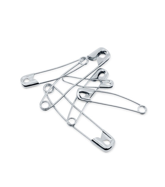 Dritz Curved Safety Pins, Assorted Sizes, 90 pc, , hi-res, image 4