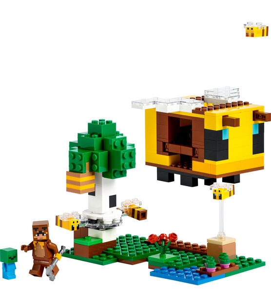LEGO Minecraft The Bee Cottage 21241 Set, , hi-res, image 2
