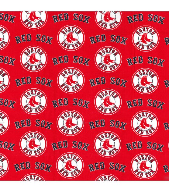 Fabric Traditions Boston Red Sox Cotton Fabric Red, , hi-res, image 2