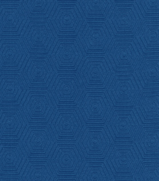 HGTV Home Upholstery Fabric 57" Hex Appeal Cobalt