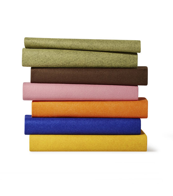 35% Wool & Rayon Felt Fabric, , hi-res, image 1