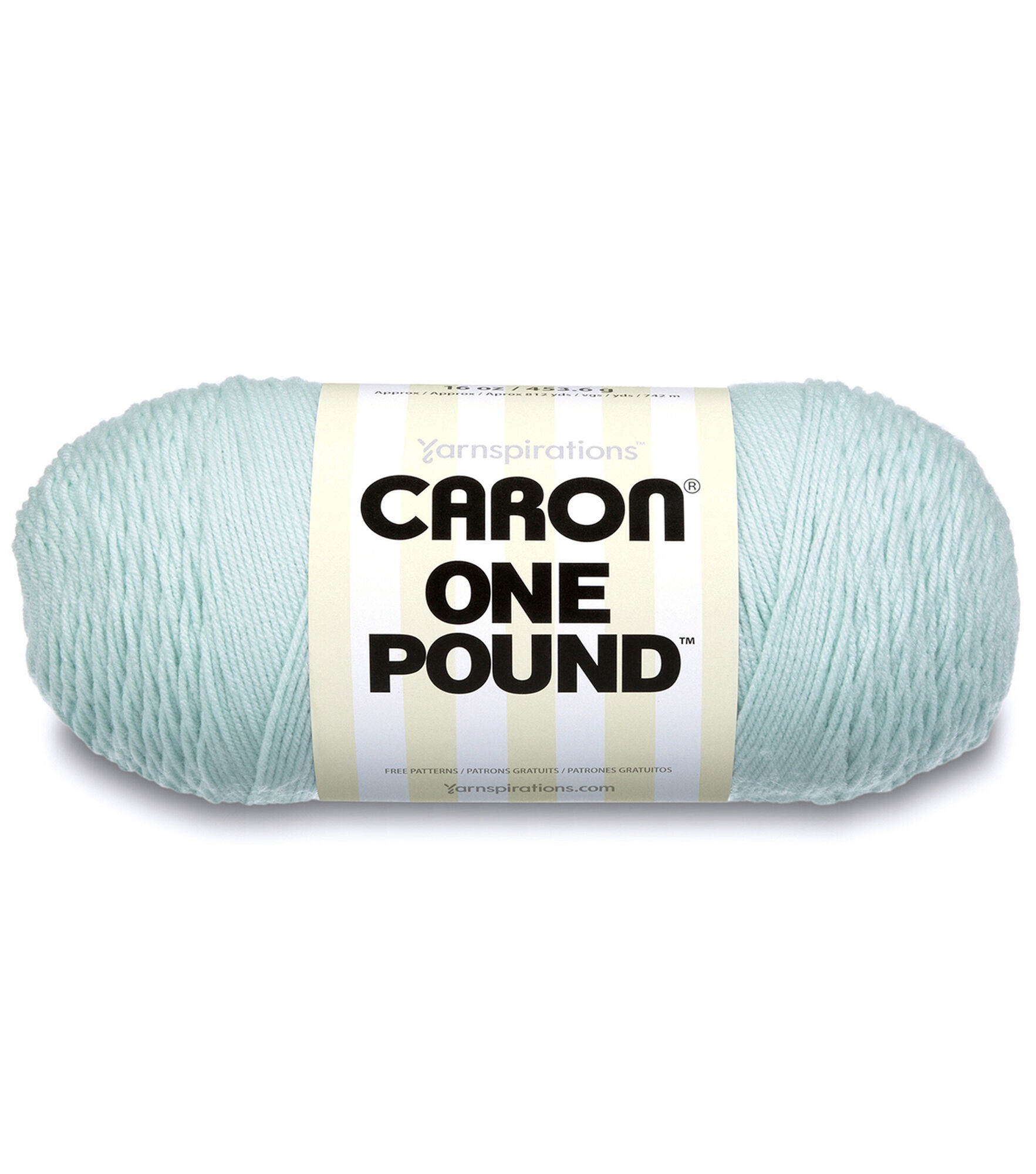 Caron One Pound 800yds Worsted Acrylic Yarn, Pale Green, hi-res