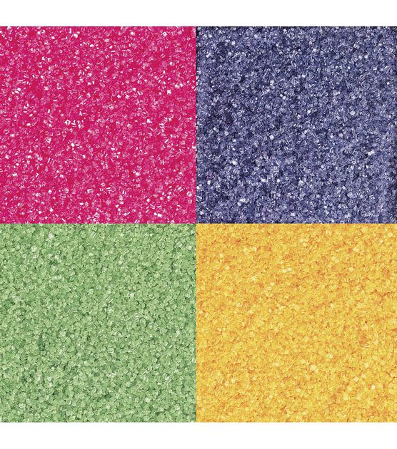 Wilton Sugar Crystals 4 Colors Pkg Bright, , hi-res, image 4