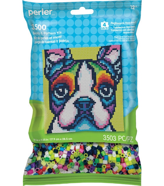 Perler 3503pc Rainbow Terrier Beads & Pattern Kit