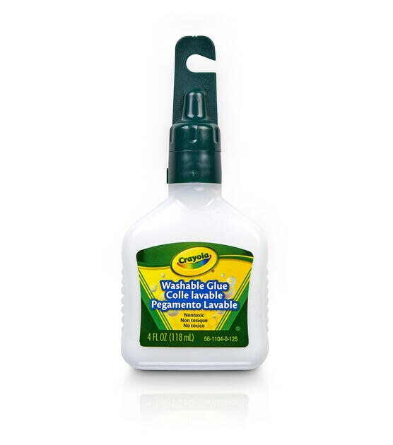 Crayola 4oz Washable No Run School Glue