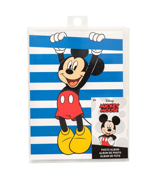 American Crafts Photo Albums Mickey Stripe