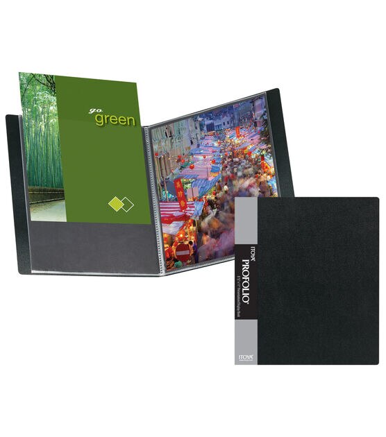 Itoya Art Portfolio 8.5''x11'' Presentation & Display Book