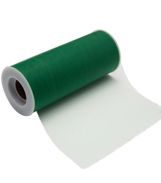 Emerald Green Tulle Fabric Rolls 6 Inch by 200 Yards (600 Feet) Fabric  Spool Tul