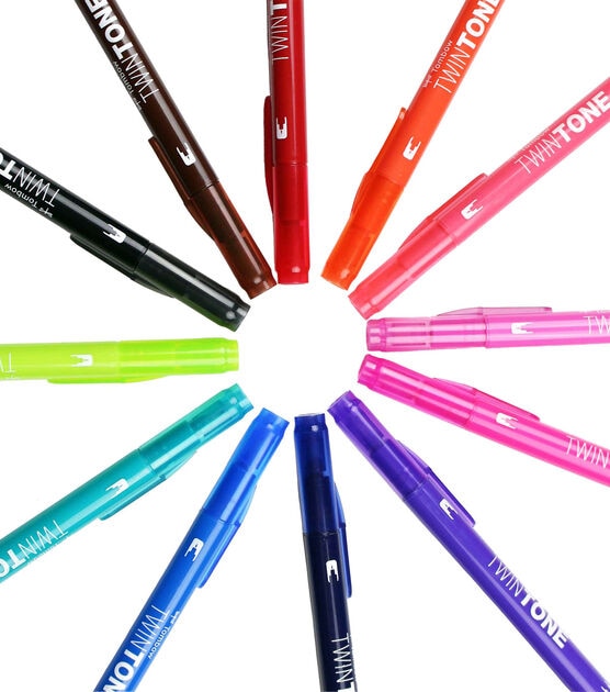Tombow TwinTone 12 pk Markers Brights, , hi-res, image 7