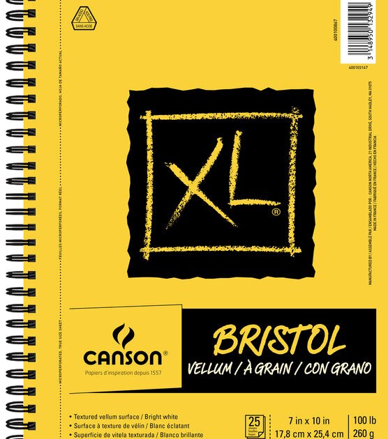 XL Bristol Vellum 7x10