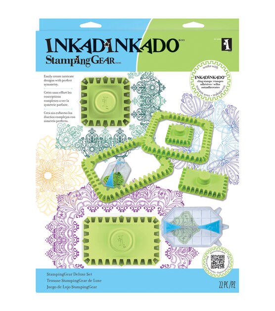Inkadinkado Stamping Gear Deluxe Set Square and Rectangle
