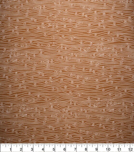 Dark Brown on Brown Wood Like Blender Quilting Sewing Fabric by the Yard  #2218