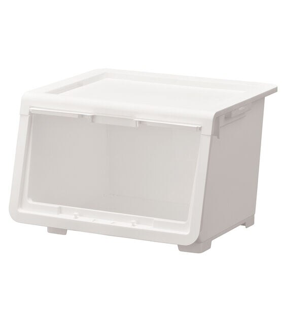 Bins & Things Stackable Storage Containers with 18 Adjustable Compartm