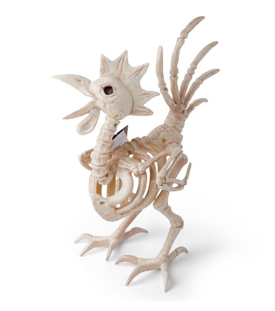 12" Halloween Skeleton Rooster by Place & Time