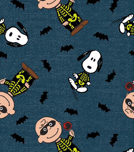 Peanuts Halloween Cotton Fabric Spooky Friends, , hi-res, image 3