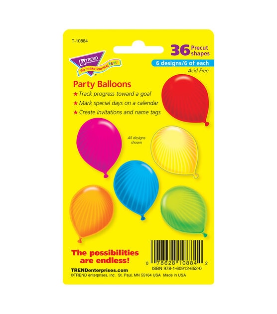 TREND 3" Party Balloons Accents Variety Pack 216ct, , hi-res, image 3