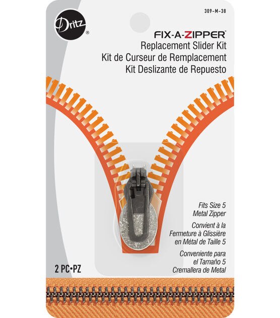 Repair Kit Replacement Metal Zip Zipper Slider Zipper Pull Metal Zipper  Head