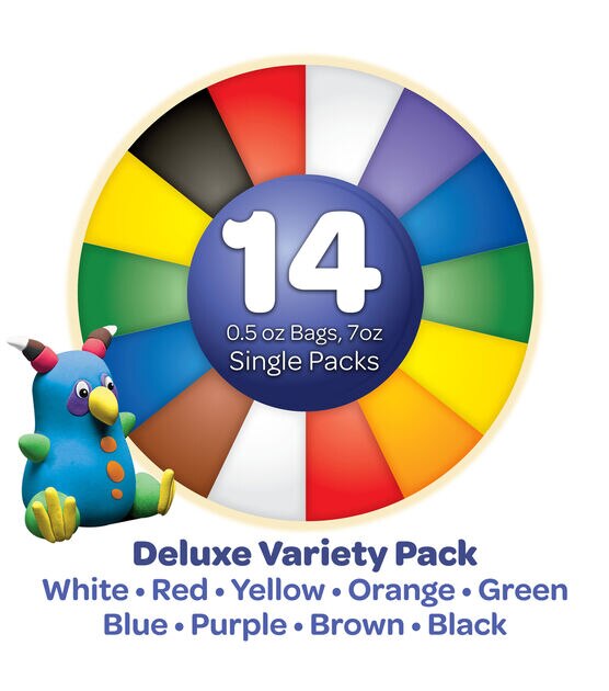 Model Magic Variety Pack - Marker, School, Home, Sculpture - 30 / Pack -  Assorted - R&A Office Supplies