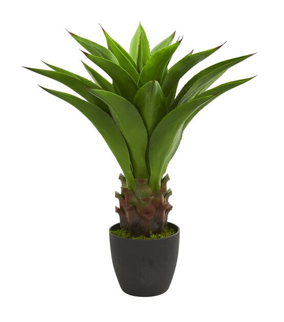 Nearly Natural 30in. Agave Artificial Plant, , hi-res, image 1