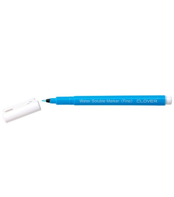 Clover Water Soluble Marker Fine Point Blue