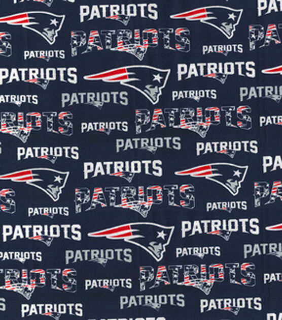 Fabric Traditions NFL New England Patriots Logo Cotton Fabric