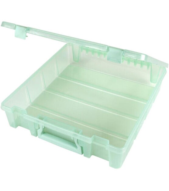 ArtBin 15" Super Satchel Mint 1 Compartment Box With Handle & Latches, , hi-res, image 3