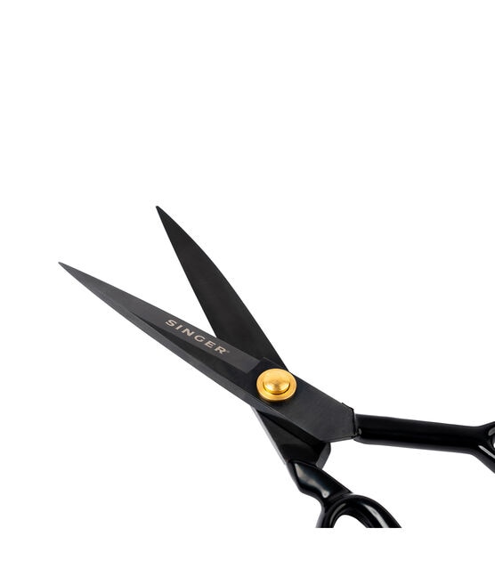 SINGER ProSeries 10" Forged Tailor Scissors, Black Oxidized Blades, , hi-res, image 9