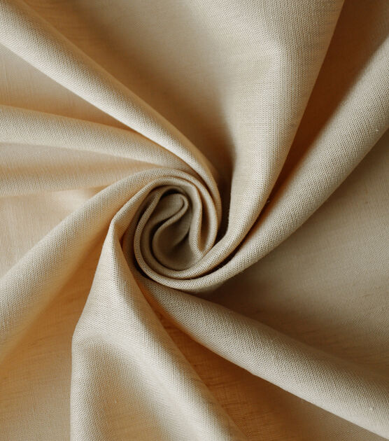 Black Tie Dye Linen Blend Fabric