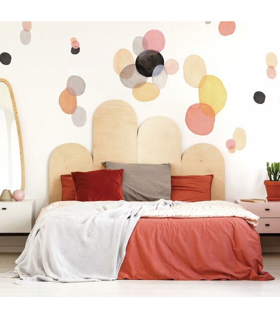 RoomMates Wall Decals Abstract Watercolor Shapes, , hi-res, image 4